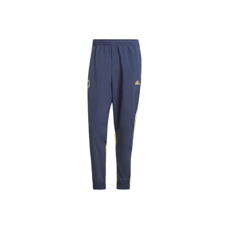 Adidas Juventus FW24 Knitted Sports Pants Men Aurora Ink Color-0