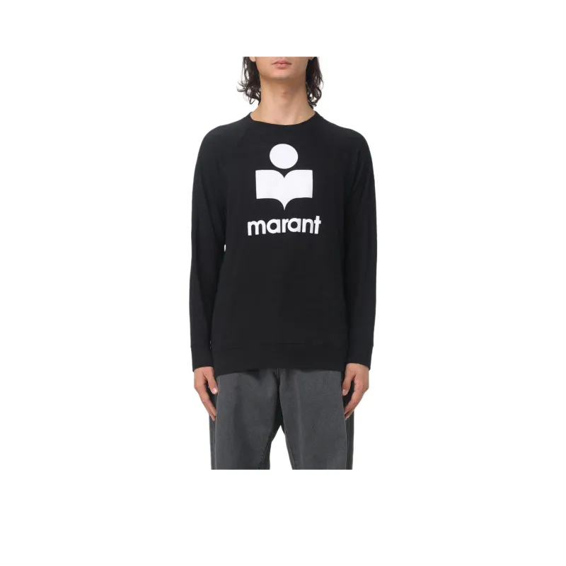 ISABEL MARANT Logo Printed Long Sleeved T Shirt-0