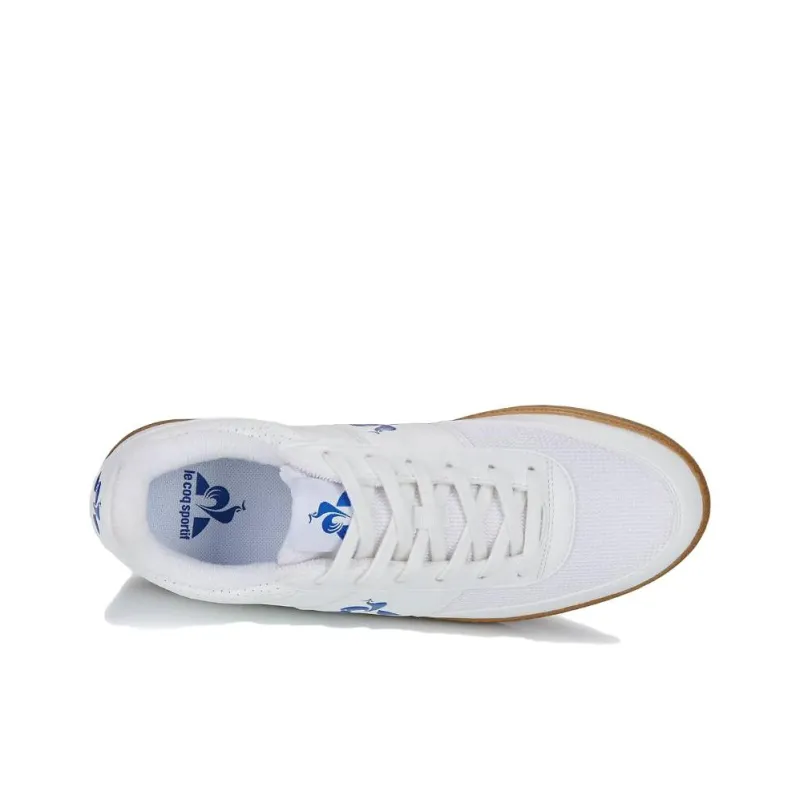 Le Coq Sportif Support Abrasion Resistant Slip Resistant Low Top Skateboard Shoes Men's White-6