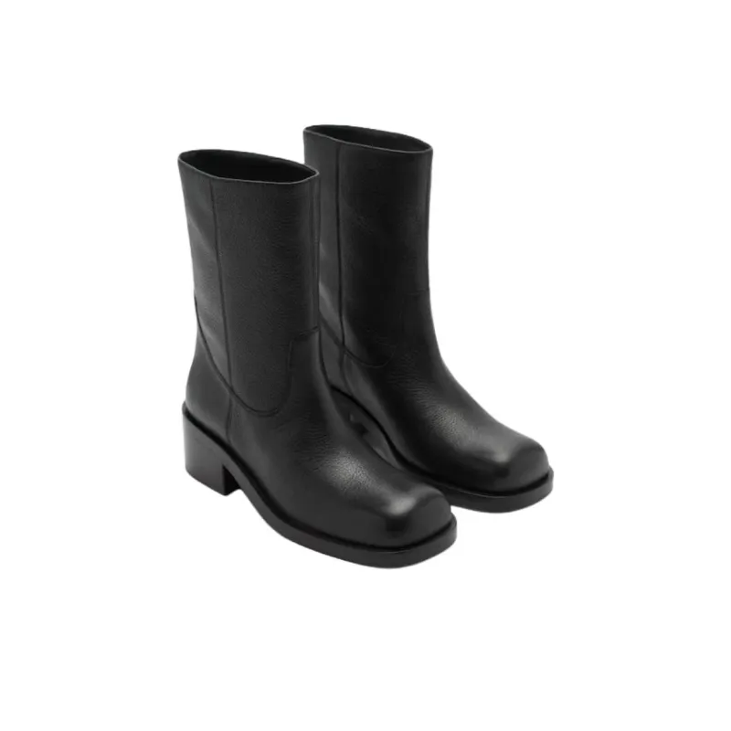 MANGO Ankle Boots Women's Black-2