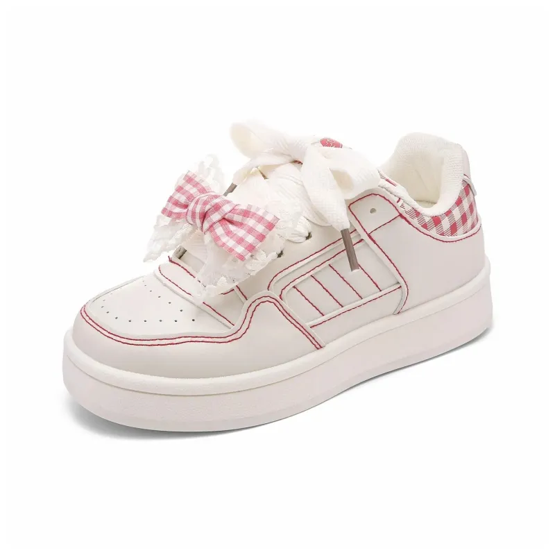 ABCIO Slip Resistant Waterproof Abrasion Resistant Height Increasing Low Top Skateboard Shoes Women's-9