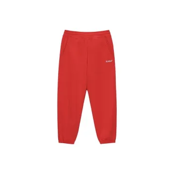 SUPRA Knitted Sports Pants Unisex Red