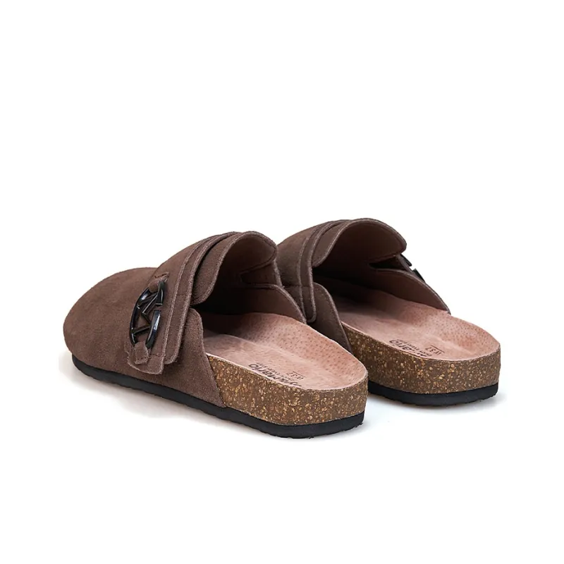 Joy&Mario Slip Resistant Closed Toe Slippers Women's-3