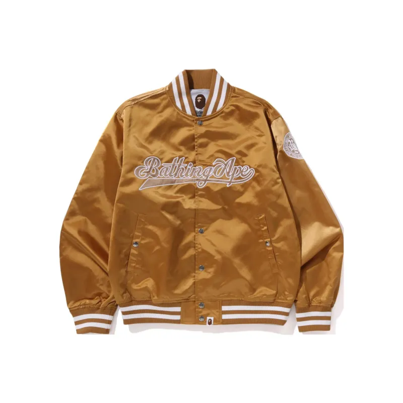 Bape Baseball Varsity Jacket-2
