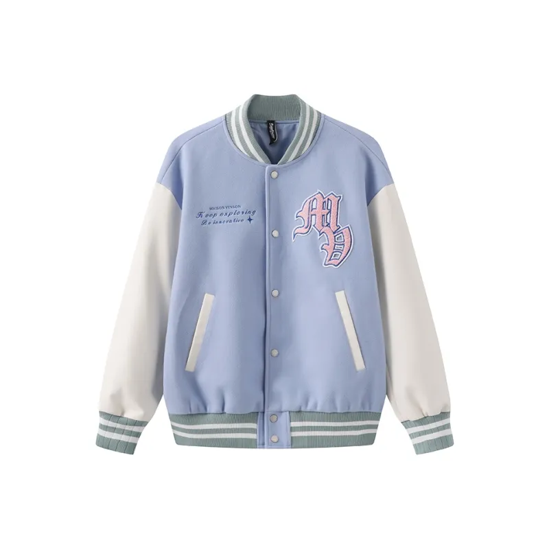 MAISON VINSON Baseball Jacket Unisex-5