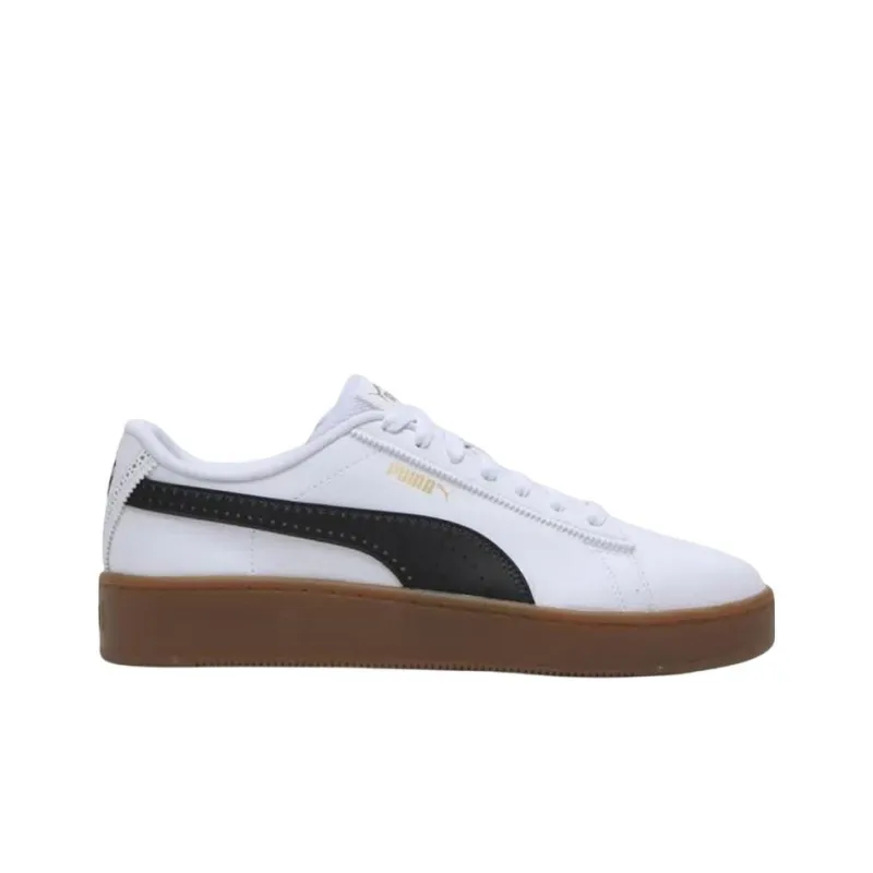 PUMA Sky Light Brogue Anti Slip Wear Resistant Low Top Skateboard Shoes Unisex White-1