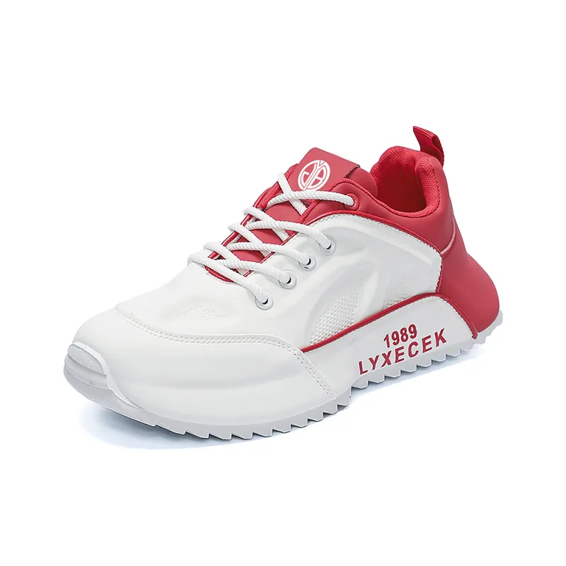 Yi Jiabao Anti Slip Wear Resistant Low Top Chunky Sneakers Men's-4