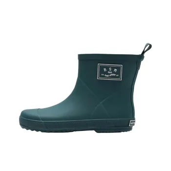 BENSIMON BSM Waterproof Rain Boots Women's Forest Green