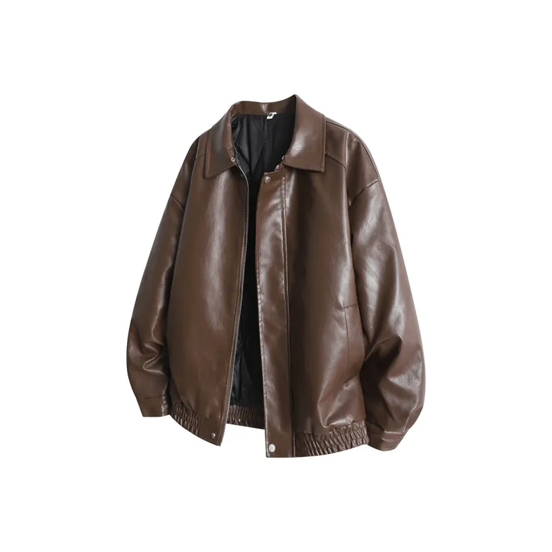 EOOVEN Leather Jackets Unisex-10