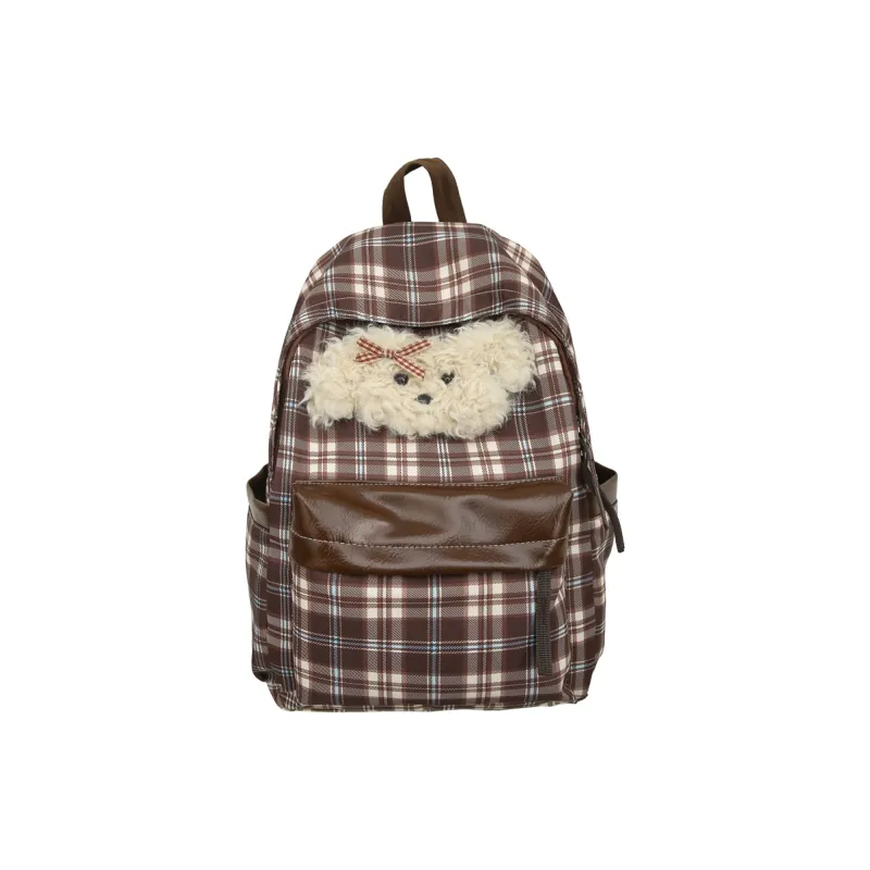 H YXIANG Nylon Backpack Regular Unisex Multicolor-6
