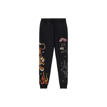 Ed Hardy SS24 Casual Pants Men's Black