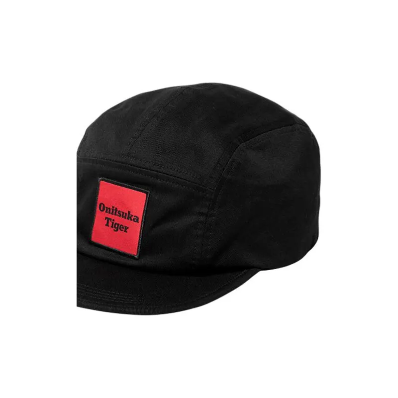 Onitsuka Tiger Cotton Baseball Caps Unisex Black-2