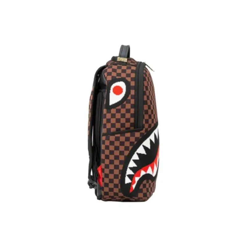 SPRAYGROUND Polyester Backpack Unisex Brown-3