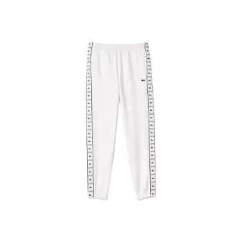 LACOSTE Knitted Sweatpants Men's White