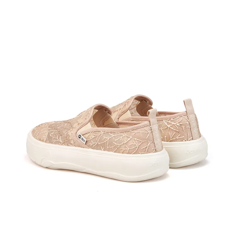 Joy&Mario Casual Shoes Women's Low Top Ecru-8