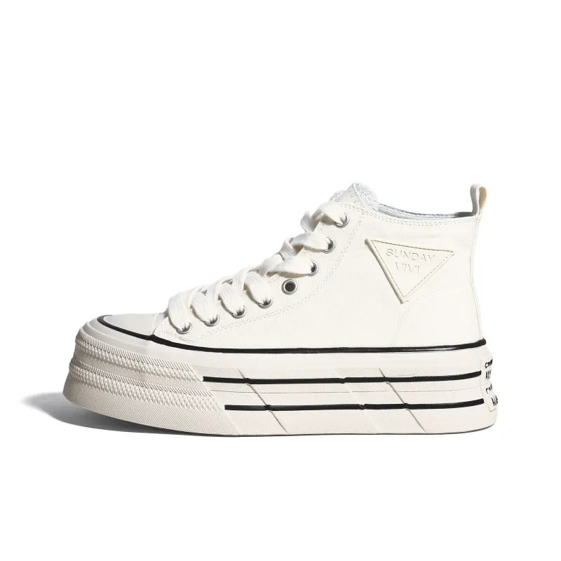 CHENTER KATER Cushioning, Slip Resistant, And Abrasion Resistant High Top Casual Shoes Women's-4