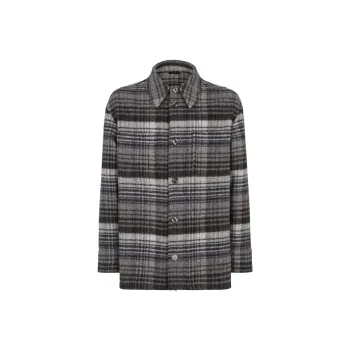 FENDI Single Breasted Striped Go To Jacket