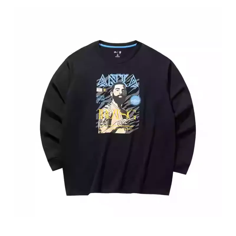 Anta Basketball Collection Sweatshirt Men's Basic Black-0