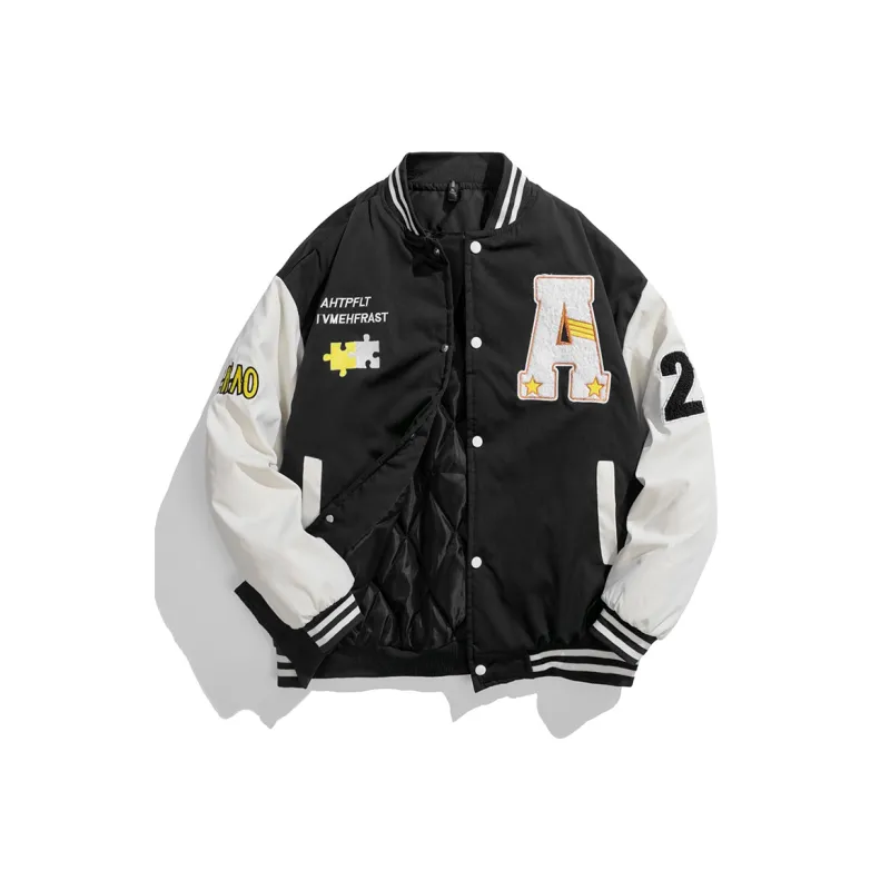 WELTER EXPERIMENT Baseball Jacket Unisex-16