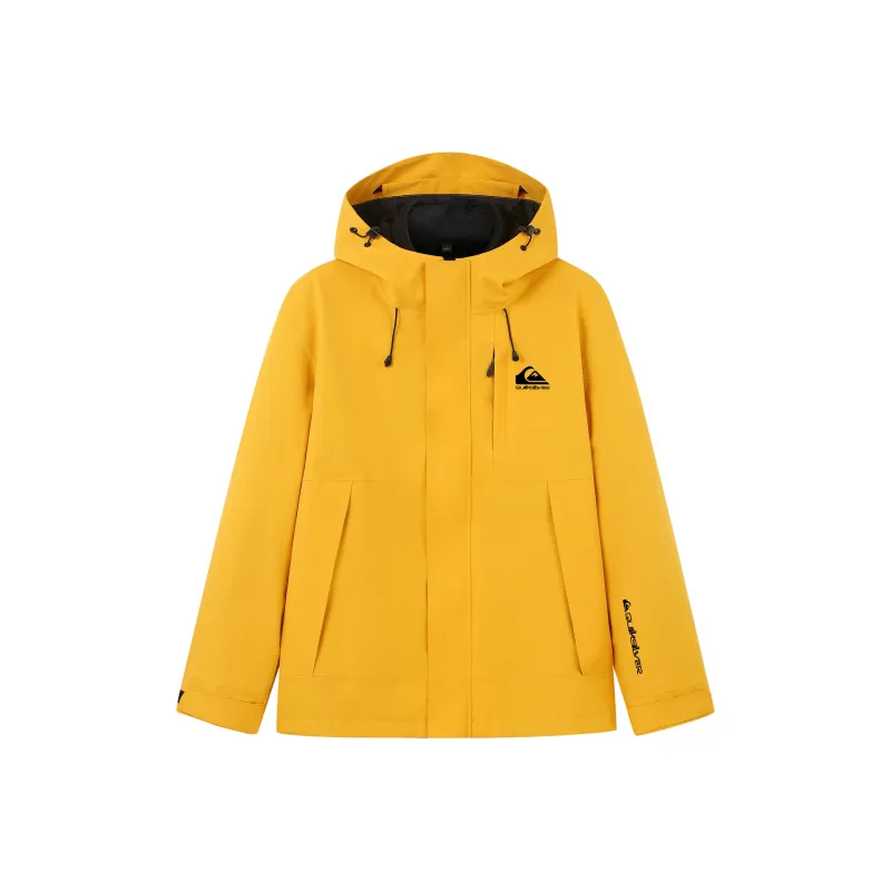 Quiksilver Hiking Cold-Resistant Rainproof Windbreaker Jacket Unisex-7