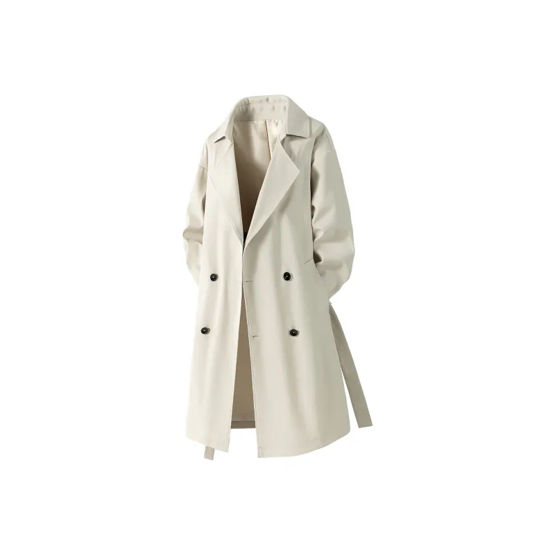 FASTFISH Trench Coats Unisex-5