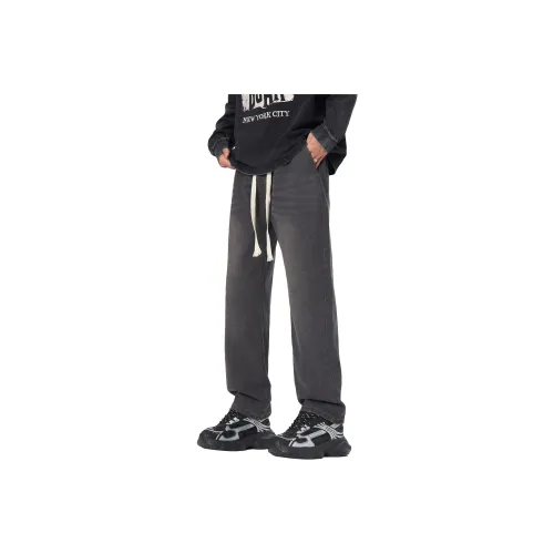 SESAME STREET Jeans Unisex Black Gray