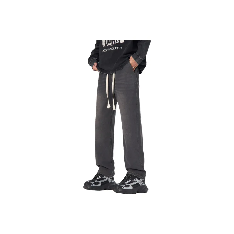 SESAME STREET Jeans Unisex Black Gray-0