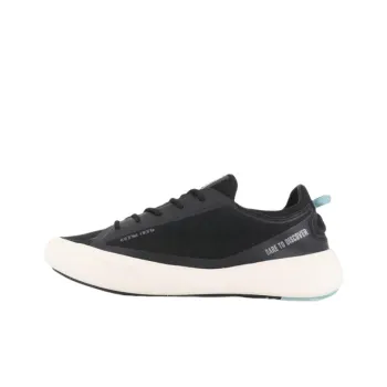 Palladium Pallanova Anti Slip Wear Resistant Low Top Casual Shoes Women's Black
