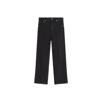 Lanvin Logo Embossed Denim Jeans