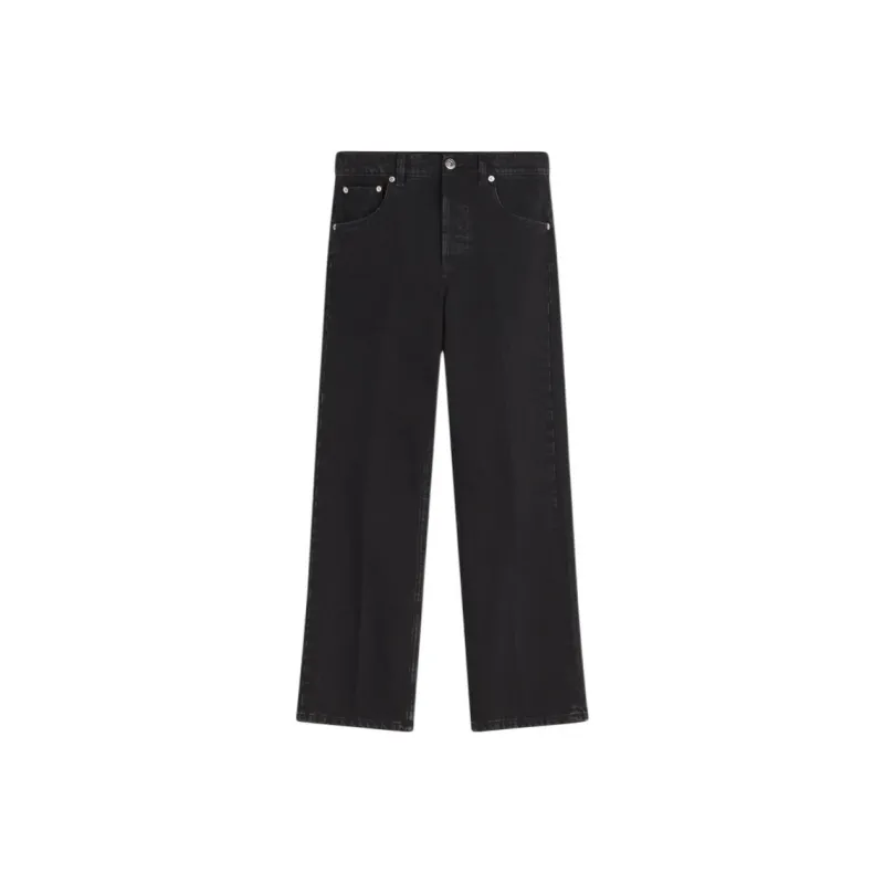 Lanvin Logo Embossed Denim Jeans-0