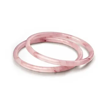 Fortune Gold Colored Glaze Bangles Women's