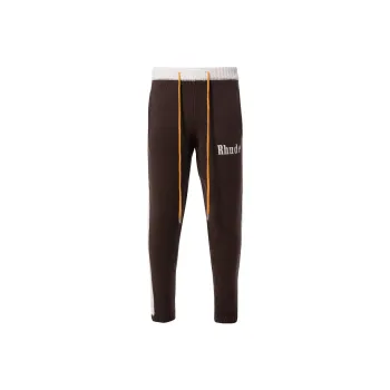 RHUDE Intarsia-knit Logo Sweatpants