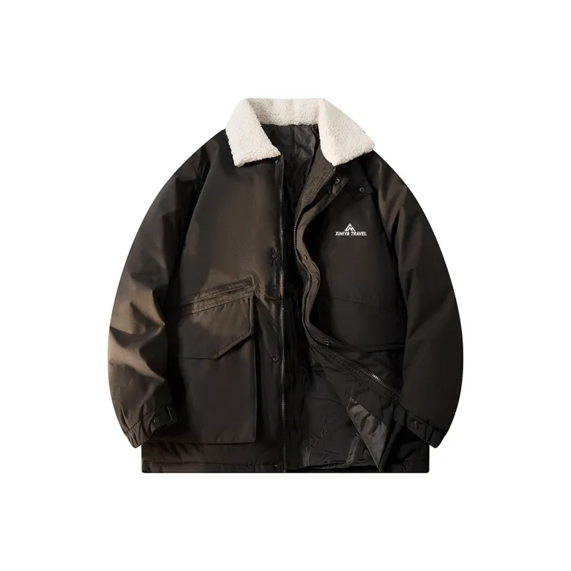XINIYA TRAVEL Puffer Jacket Unisex-0
