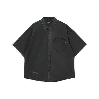 JACK JONES· Shirt Men's A16 Dark Gray Denim