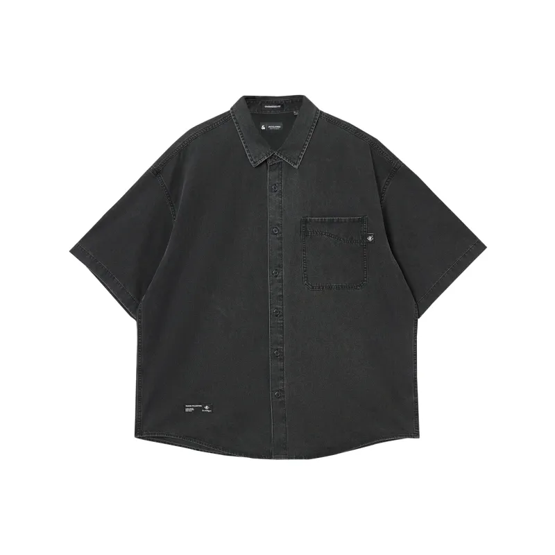 JACK JONES· Shirt Men's A16 Dark Gray Denim-0