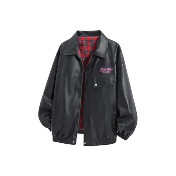 Supremo Cat Leather Jacket Unisex