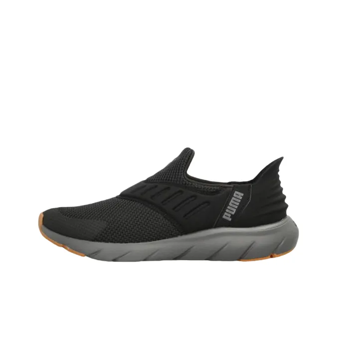 PUMA Softride Flex Ease In Low Top Casual Shoes Men's Black-0