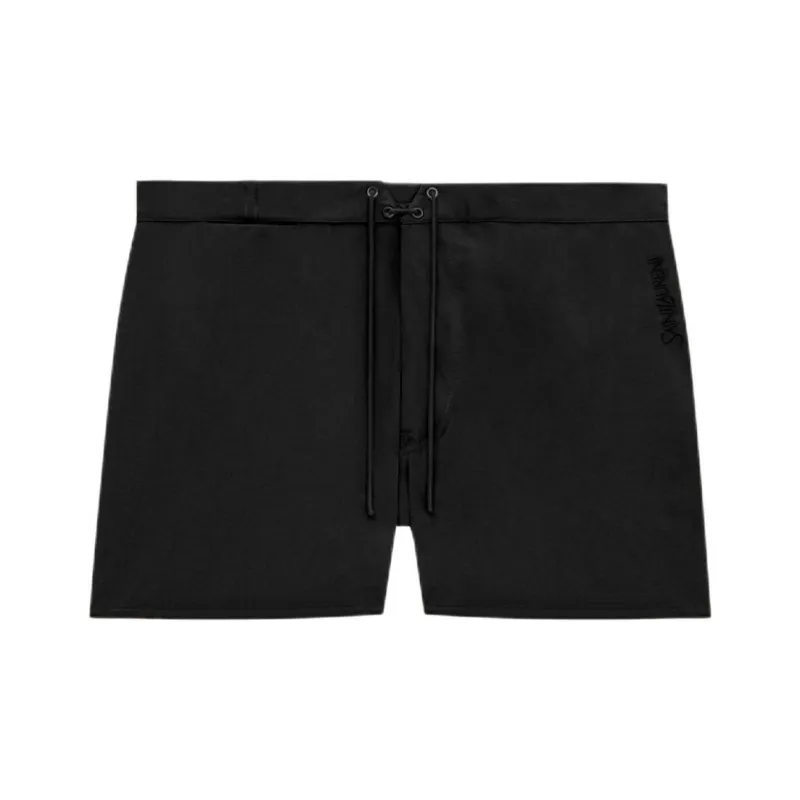 SAINT LAURENT Swimming Shorts Men's Black-1