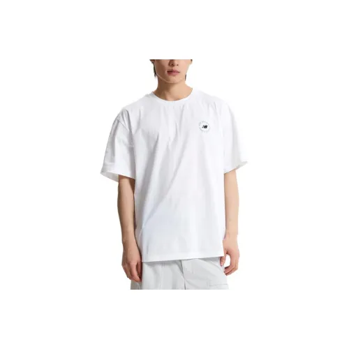 New Balance SEMI OVER FITUNI FROZEN T Shirt Unisex White