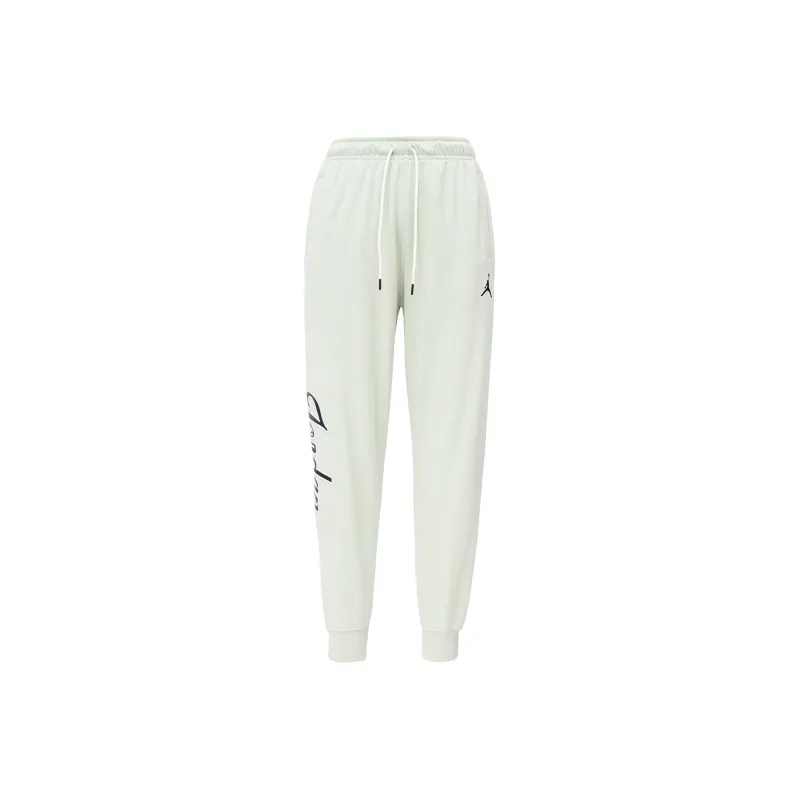 Jordan Flight MVP Knitted Sports Pants Men's Aqua Blue-0