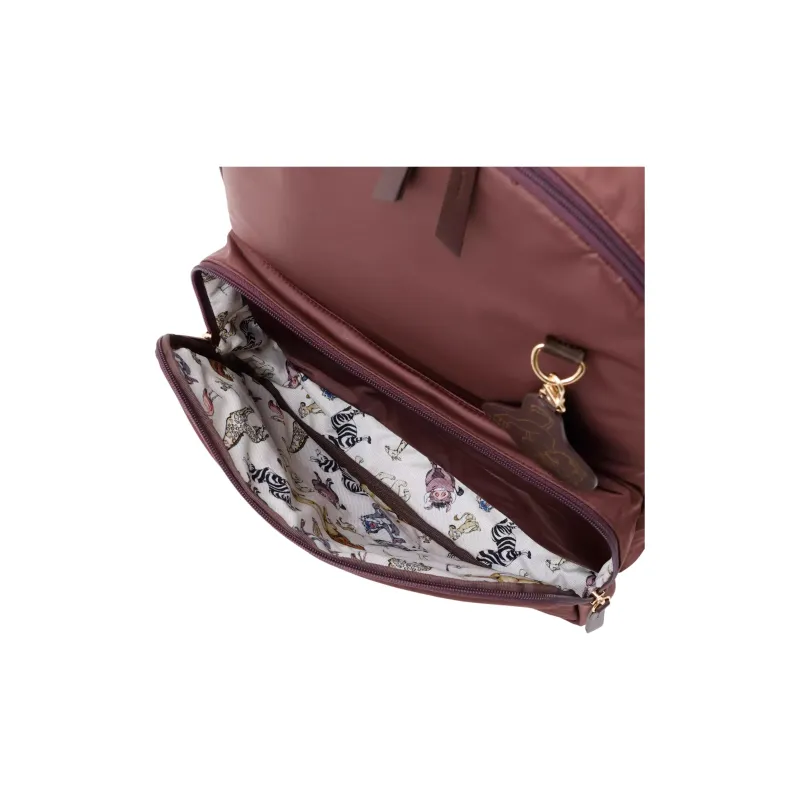 Disney Polyester Backpack Unisex Red-4