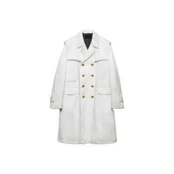PRADA Trench Coats Men White