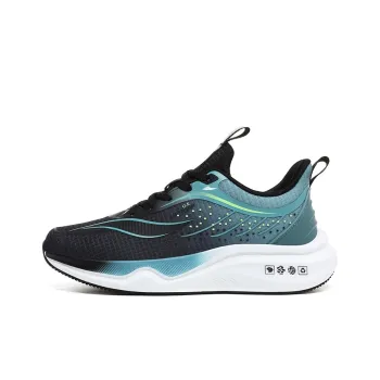 Kuding Running Shoes Men Low Top Black/Green/White/Cyan/Orange/Gray/Blue