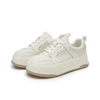 DAPHNE Low Top Skateboard Shoes Women's Ecru