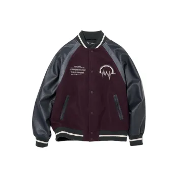 Undercover X GU Undercover Collaboration Jackets Unisex BurGUndy