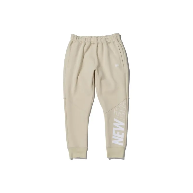 New Era Casual Pants Unisex Beige-0
