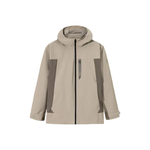 Anta Variety Training Collection Jackets Coats Men's Mung Bean Green/Deep Irrigation Green