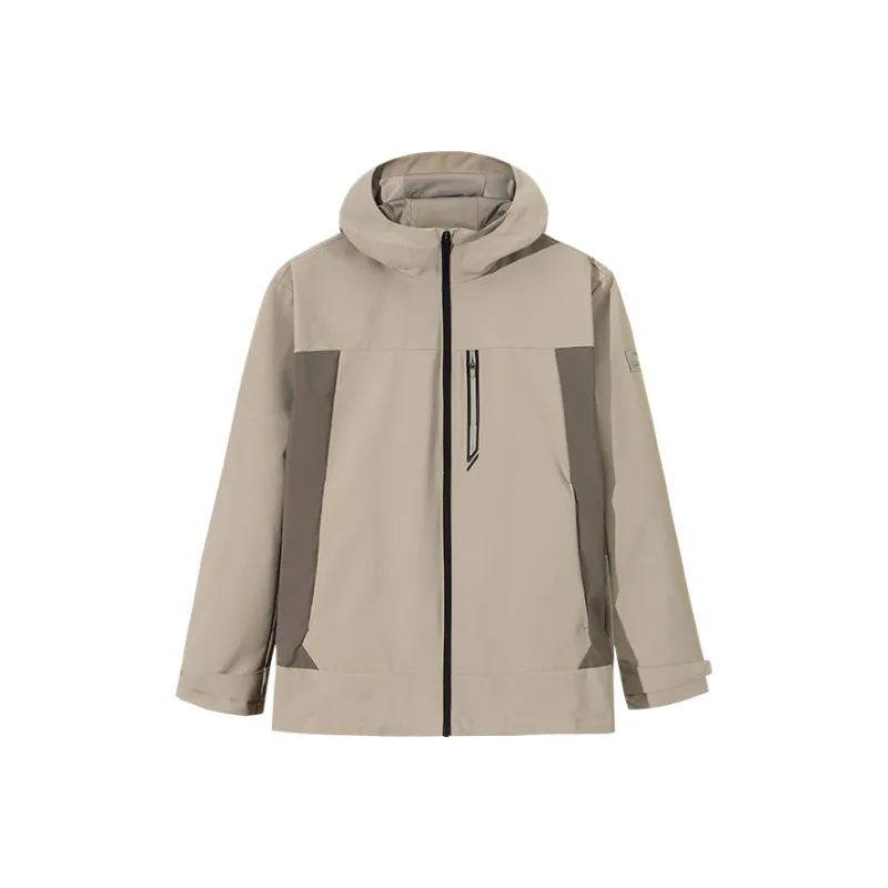 Anta Variety Training Collection Jackets Coats Men's Mung Bean Green/Deep Irrigation Green-0