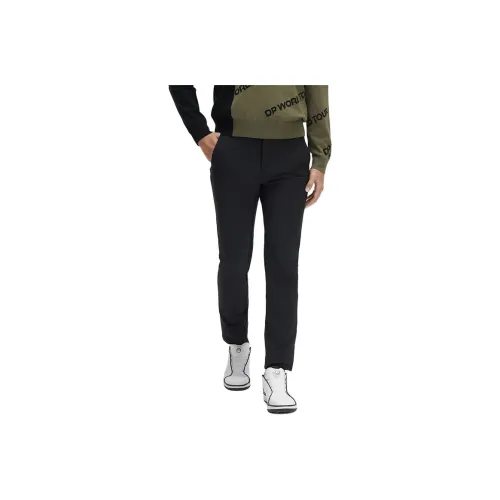 FILA Golf Series Knitted Sports Pants Men's Black