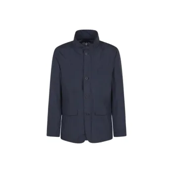 HERNO High Neck Buttoned Padded Jacket
